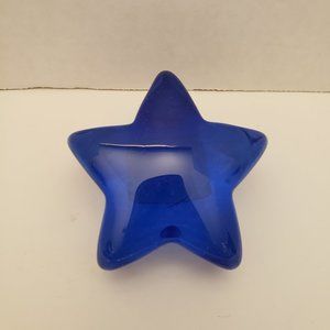 Fire and Light Recycled Art Glass Shooting Star Paperweight Signed